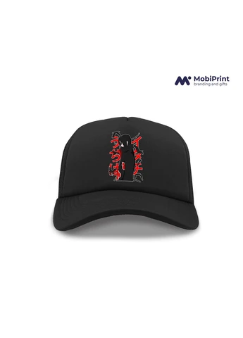 Кепка Snap Mesh Итачи Учиха (Itachi Uchiha) Черный (9274-2817-BK) MobiPrint (292866248)