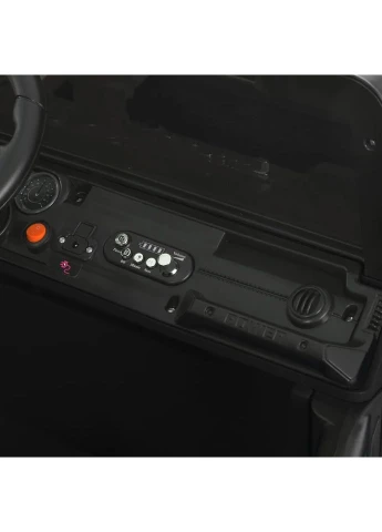 Детский электромобиль экокожа 126х69х76 см чёрный Bambi Racer (393512952)
