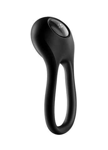Ерекційне кільце з вібрацією Majestic Duo для члена та мошонки Satisfyer (297587549)
