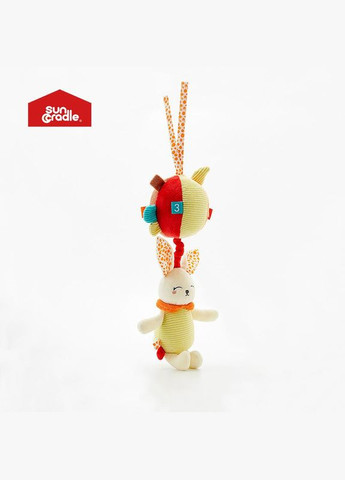 Игрушка-подвеска музыкальная Зайчик Suncradle арт 7407 Разноцветный No Brand (315742554)