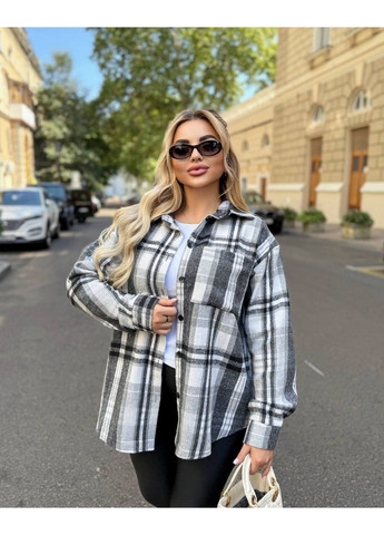Жіноча сорочка з байки в клітинку | Байка | Розмірна сітка в описі Vione (367075282)
