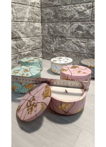 Свічка у кашпо XXL з ароматом Польових квітів Hand Made (361286288)