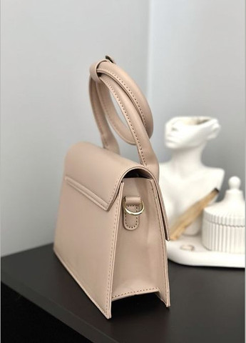 Жіноча сумка 3006 крос-боді бежева No Brand (300625712)