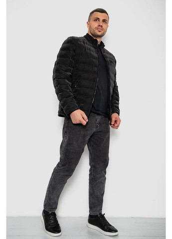 Черная демисезонная куртка мужская демисезонная Ager 214R822К