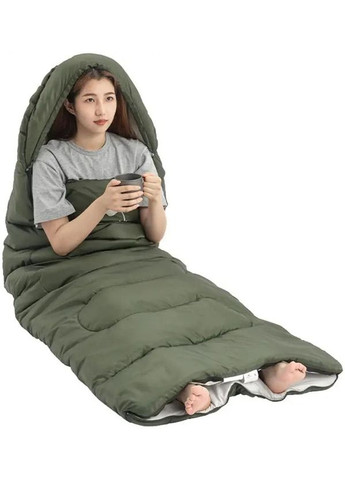 Спальний мішок Y150L NH21MSD08 Left Dark Green Naturehike (316435075)