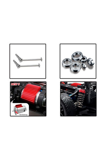 Машинка на радіокеруванні 1411 Drift RC CAR 1/14 Brushed 4WD (Blue) Remo Hobby (369764901)