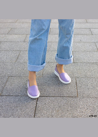 Фиолетовые мокасины Vakko