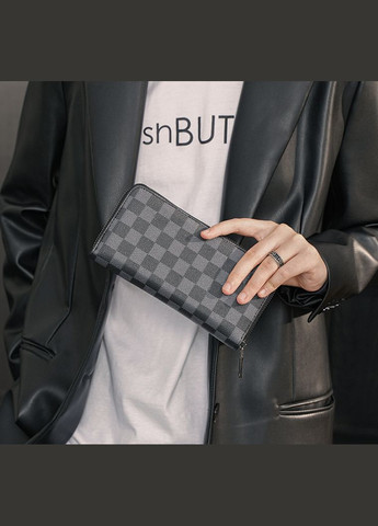 Мужской кошелек клатч на молнии модный портмоне Eton (312503331)