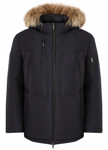 Темно-сірий зимній Пуховик Finn Flare