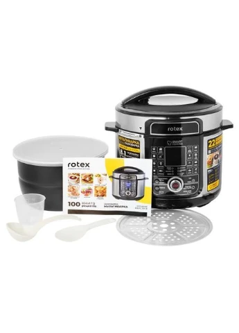 Мультиварка-скороварка REPC 78-B 22пр.900W Rotex (396843778)