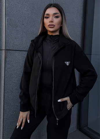 Базовий повсякденний демісезонний костюм двійка: кофта на блискавці + штани Allthings (363987692)