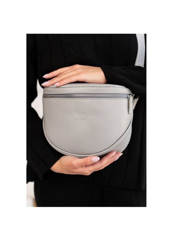 Сумка жіноча шкіряна через плече Vacation сірий краст The Wings (302008476)