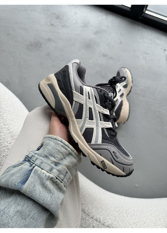 Сірі Осінні кросівки чоловічі asics gel-1090 grey / beige асікс гель 1090 No Brand