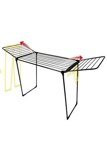 Сушилка для белья напольная Poseidon Super 20m Black (CS92254C04H) Casa Si (315936492)