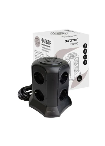 Сетевой фильтр питания (EXT-PN-) Patron SP-1683-USBT (400050877)