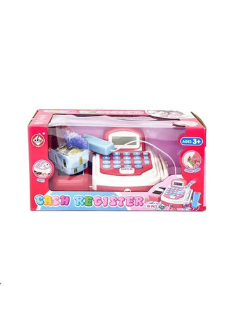 Игровой набор "Кассовый аппарат". 19 элементов, подсветка, звук, продукты Joy Toy (288138385)