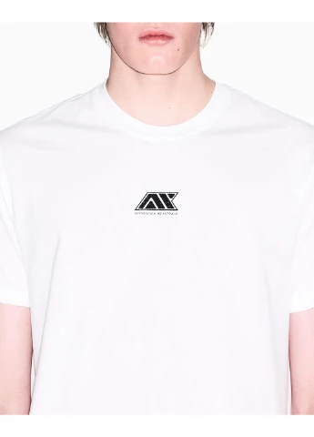 Белая футболка Armani Exchange