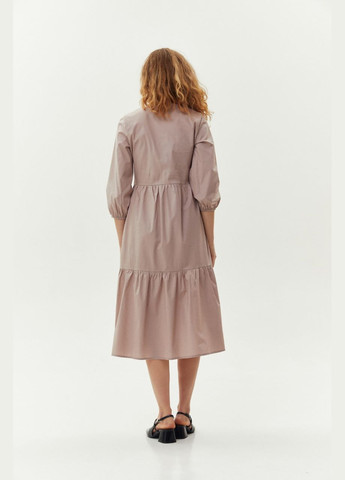 Коричнева кежуал сукня Azuri однотонна