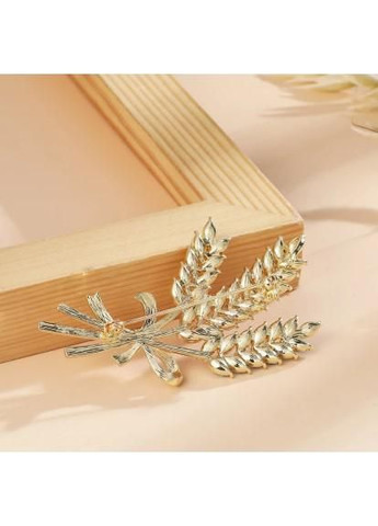 Брошь пшеница набор 2шт, колосок, брошка символ Украины, желто-голубой No Brand (303140300)