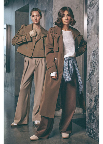 Тренч 2246.6285 Seventeen на пуговицах демисезон (348134312)