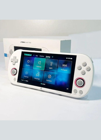 Приставка игровая консоль Smart Pro 128 ГБ (PlayStation PSP, Sega, Nintendo) White Trimui (355692577)