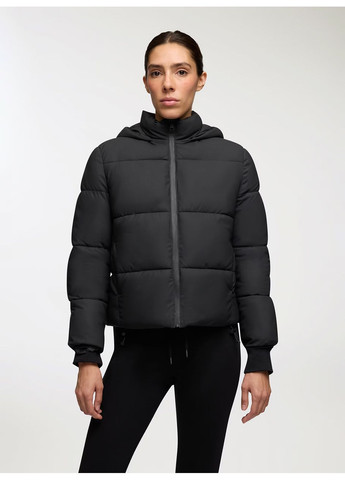 Чорна демісезонна куртка жін Terranova