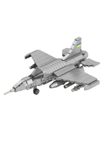 Конструктор военный, самолет, 330 дет., Limo Toy (303319679)