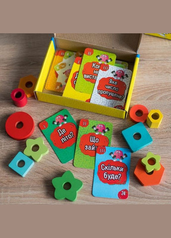 Карткова гра "Прокачай свої мізки" 10100642, 72 картки Ranok Creative (317569898)