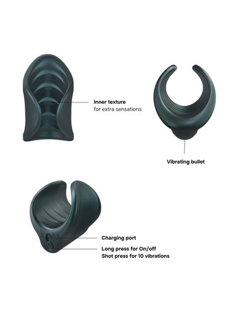 Мастурбатор Manwan STARTER, отлично для пар, регулируемое сжатие, виброминет No Brand (315631652)
