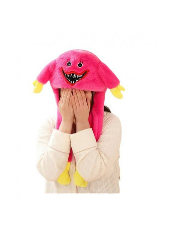 Шапка новогодняя Киси Миси с двигающимися ушами 9203 розовая Fashion (269266417)