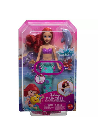 Кукла Princess Подводные приключения Ариэль (JFC39) Disney (353221286)