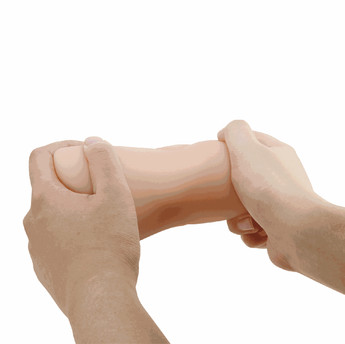 Реалистичний мастурбатор, вагина и анус - Crazy Bull Elena Masturbator Flesh Drive LyBaile (336946422)