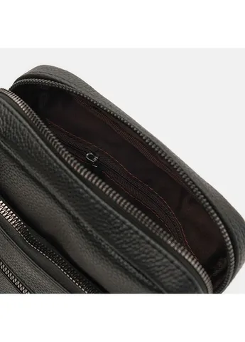 Чоловічі шкіряні сумки K18817bl-black Borsa Leather (382234224)
