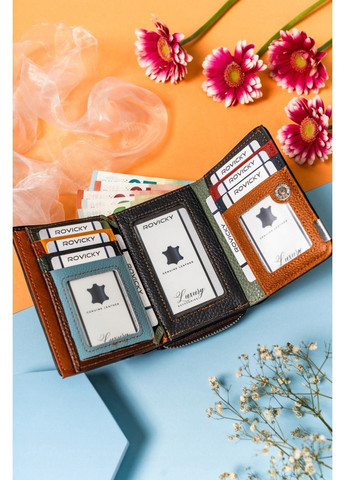 Кошелек женский кожаный R-64098-PAT Rovicky (360392454)