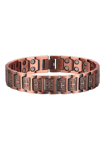 Браслет чоловічий магнітний мідний на руку Cooper (325881204)