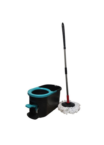 Набір для прибирання Ледащо (швабра + відро з авто-віджиманням) 360° ZP-356 Zambak (323222658)