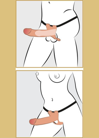 Пустой страпон фалолоротез Realistixxx Real Strap-on Sleeve INTERSHOP Orion (341303699)