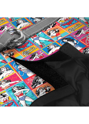 Шлея для собак м'яка Clothes Чудо-жінка комікс S2 В 46-50 см З 43-45 см WAUDOG (292175166)