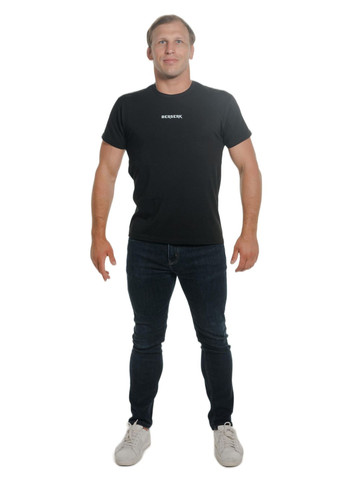 Чорна футболка classic tm black (019748) Berserk Sport