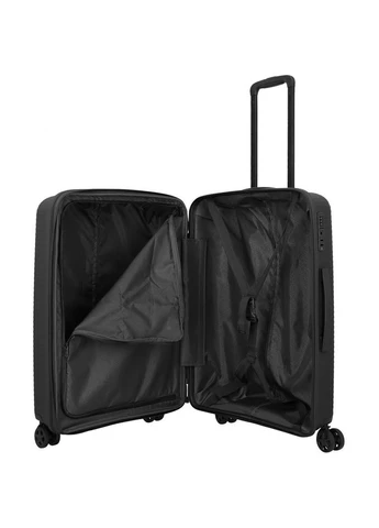 Чемодан на 4 колесах Air Stripe Black М 75/86 л TL7000348-01 Travelite (393110466)