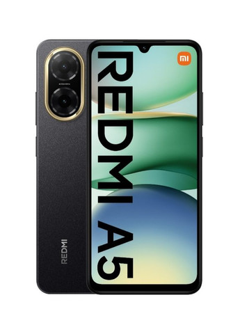 Смартфон Redmi A5 4/128GB Black EU (adapter) Xiaomi (360396542)