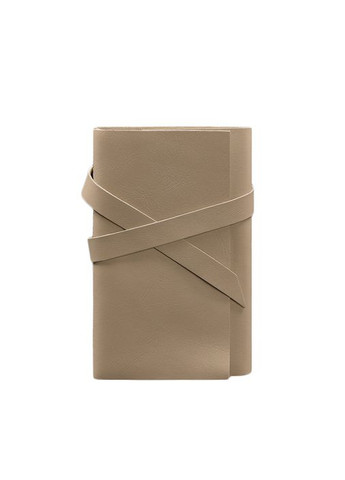 Жіночий шкіряний блокнот (Софт-бук) 1.0 Світло-бежевий (A-027676) BlankNote (328961414)