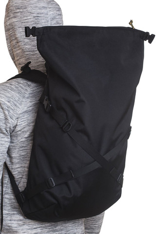 Рюкзак для міста та поїздок Rolltop Endeavour 33л чорний (LRT-004) Lumus (284721936)