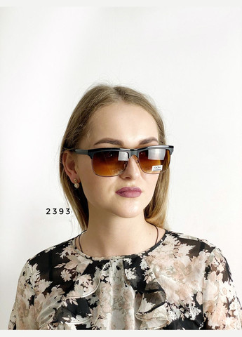 Модні окуляри з коричневими лінзами унісекс No Brand (302370753)