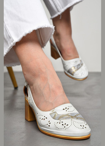 Туфлі жіночі білого кольору Let's Shop (290255260)