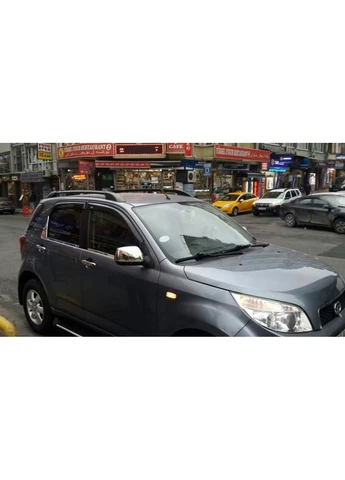 Зовнішня окантовка стекол (4 шт, нерж.) для Daihatsu Terios 2006-2017 рр Omsa (389790411)