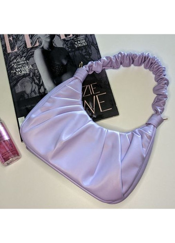 Женская сумка-багет со сжатой ручкой бежевого цвета. No Brand (362588216)