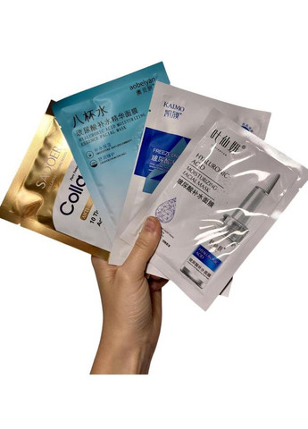 Набор тканевых масок для интенсивного ухода за кожей 4 шт No Brand (335868620)