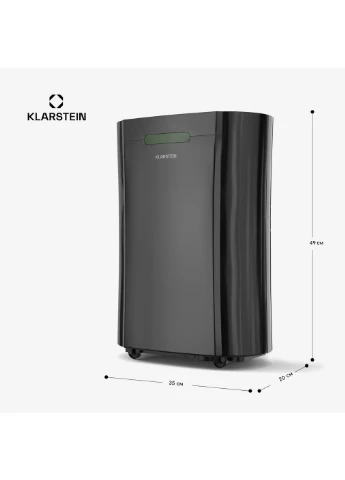 Осушувач повітря 12 л/24 год 135 м3/год (10046326) Klarstein AeroDry (394060998)