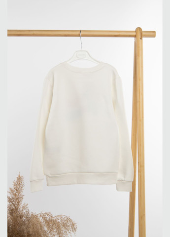 First Kids свитшот для девочки цвет молочный cb-00236022 молочный футер